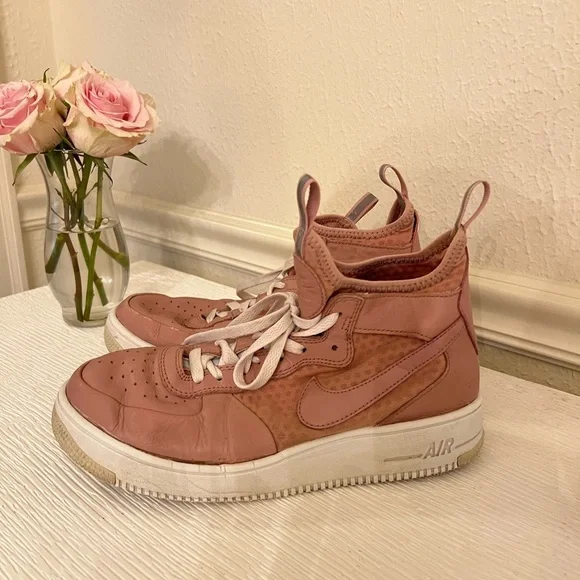 Nike W Air Force 1 Ultraforce Mid Womens
864025-600, Pink size 8 - Picture 4 of 7